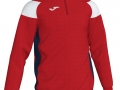 1-4 zip Sweatshirt_red-navy-whi