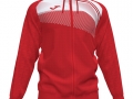 Hooded Jacket_red-whi